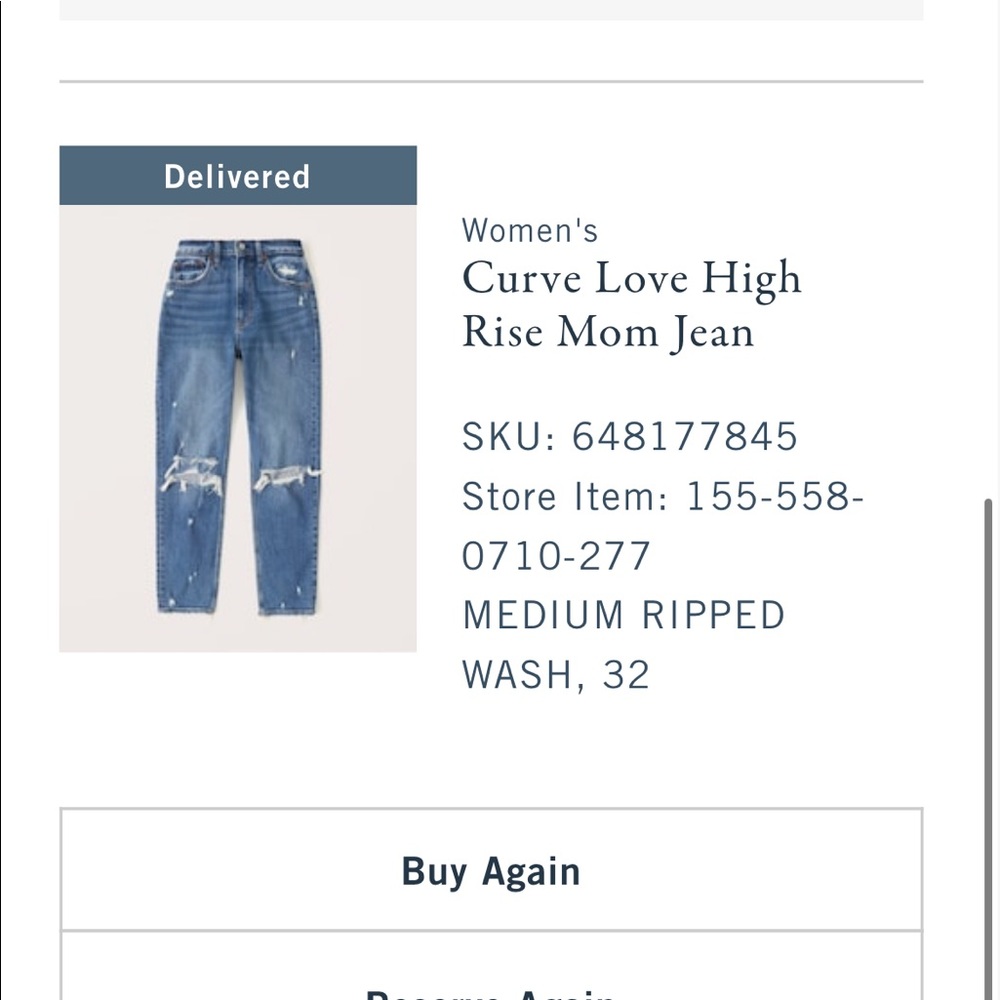 Curve Love High Rise Mom Jean